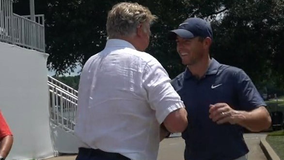 Rory McIlroy meets Shooter McGavin at Tour Championship on PGA Tour